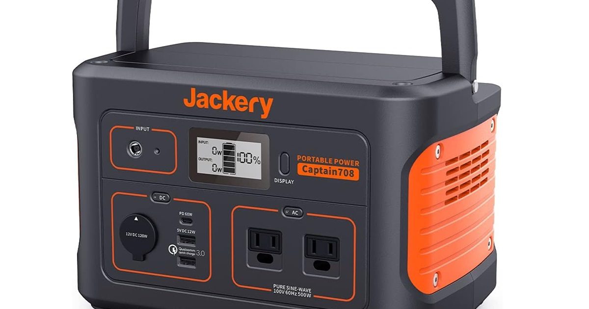 Jackery（ジャグリ）／ポータブル電源708 | 道具・ギア 【BE-PAL