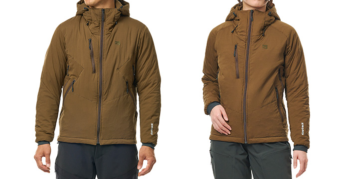 ファイントラックの防寒ウェア「ポリゴンアクト」から新色・オーク