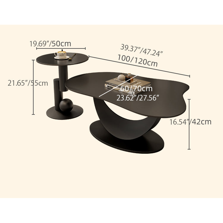 モダンデザインのセラミック天板 センターテーブル - fel-1950