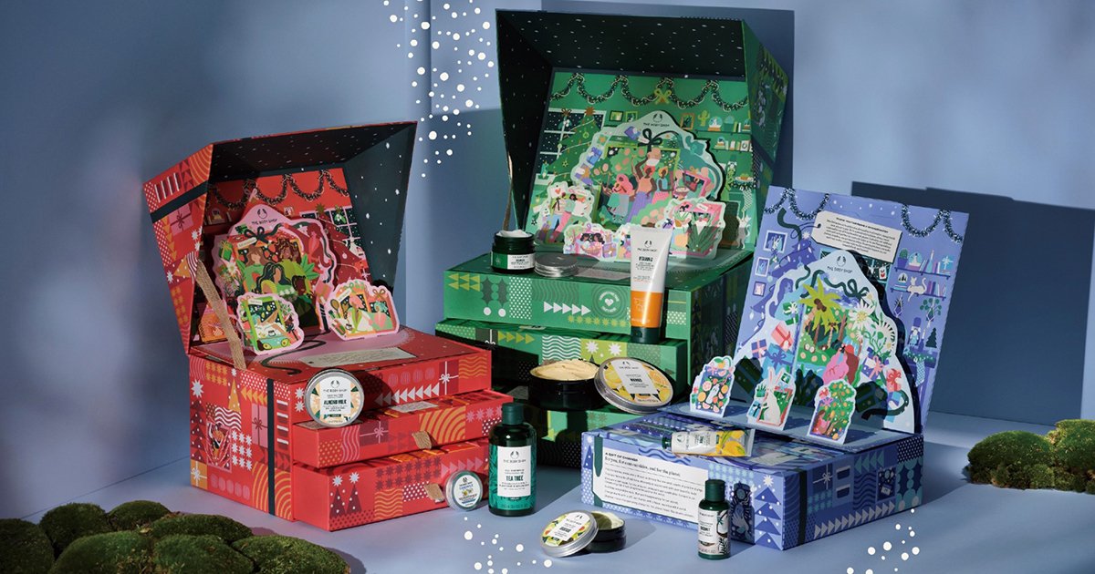 ザボディショップ×クリスマスコフレ2023】アドベントカレンダーや限定