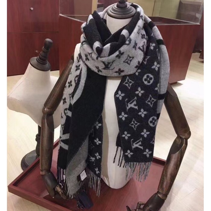 ルイヴィトンブランドストールファッション柔らかい 肌触りがよい