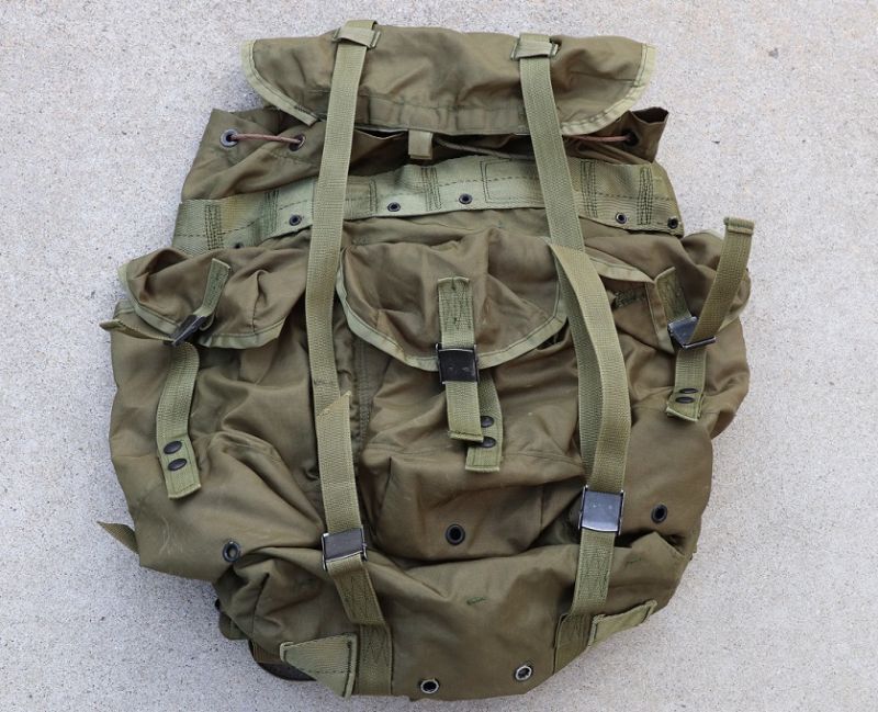 米軍アリスパックM(ALICE LC-1フィールドパック ミディアム)初期型OD