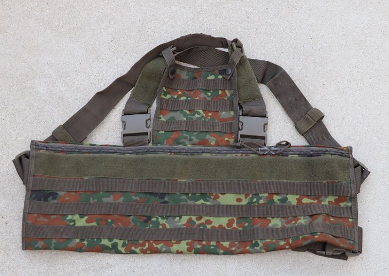 メーカー不明MOLLEチェストリグ ドイツ連邦軍(ドイツ軍)フレクター迷彩