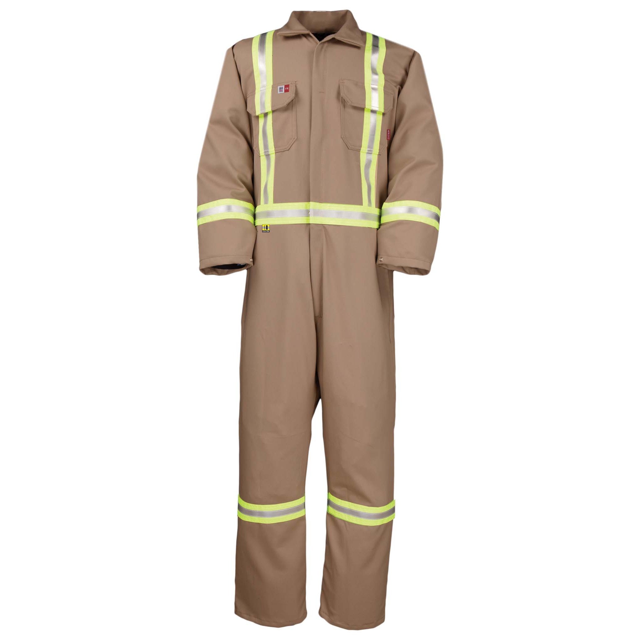 Flashtrap FR Ventilated Coverall with Reflective Tape – Big Bill