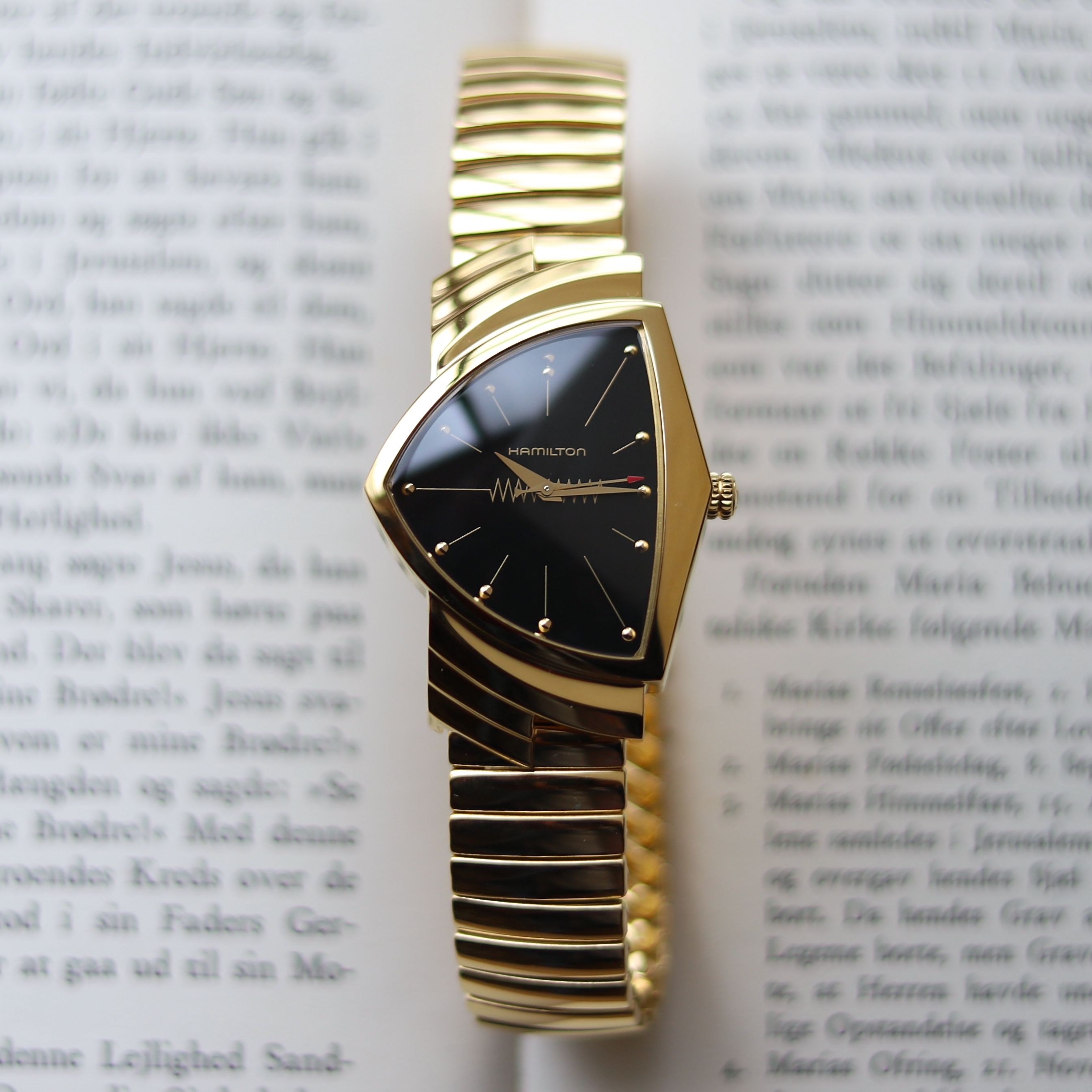 HAMILTON / VENTURA Black × Gold ￥111,100(込) - ビジュ寺口 ／ 時計