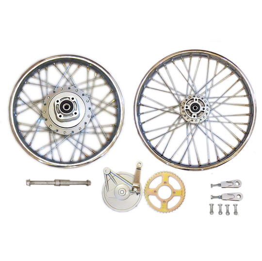 SUZUKI スズキ GN125用 前後スポークホイール セット 商品詳細│バイク