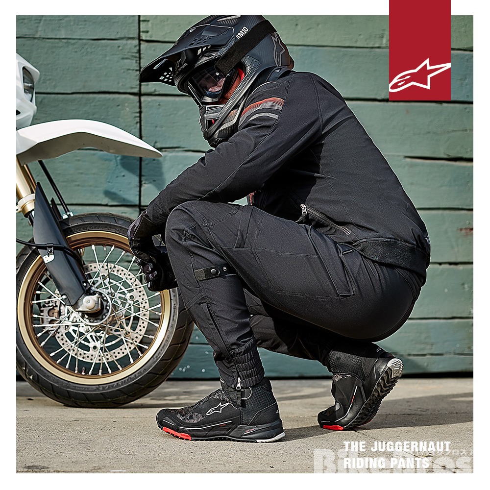 バイクを降りてからも心地いい。CR-X DRYSTAR® RIDING SHOEがバイク