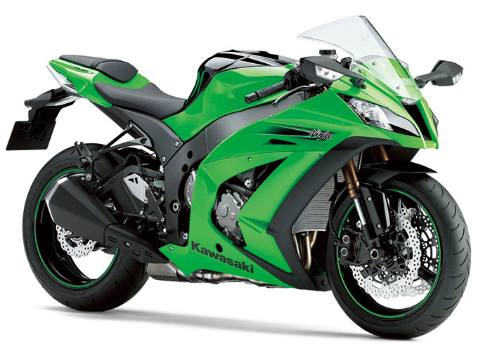 アップデートペースが変わり2011年に全面変更となったZX-10R 車両