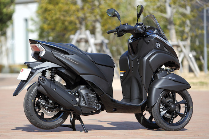 ヤマハ トリシティ155 – 人気の3輪スクーターに155cc版が登場 試乗