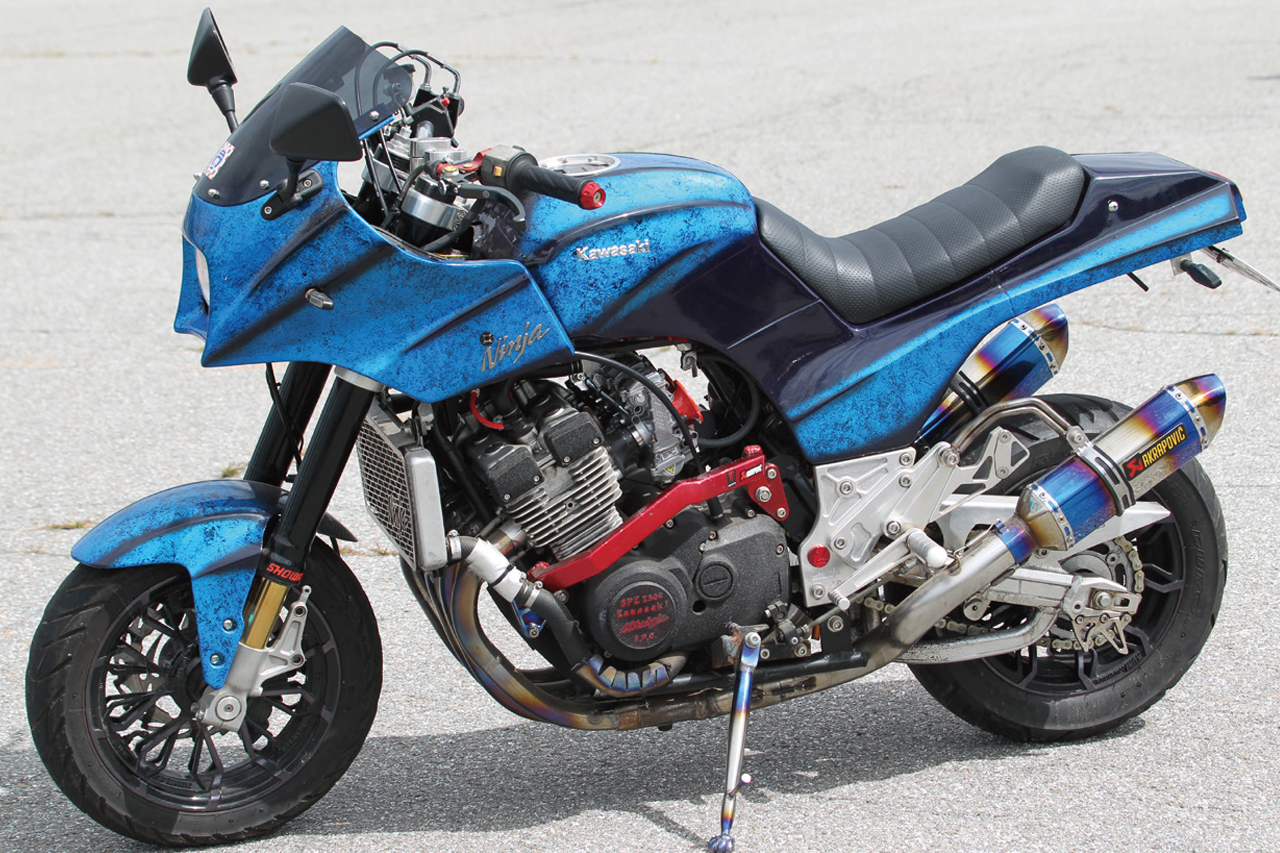 HANDA・APE100】カタナ250エンジンを積んだミニンジャ｜カスタム