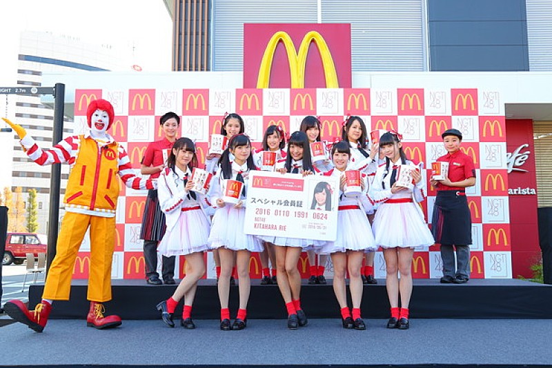 NGT48×日本マクドナルド コラボで『チキンマックナゲット 48ピース