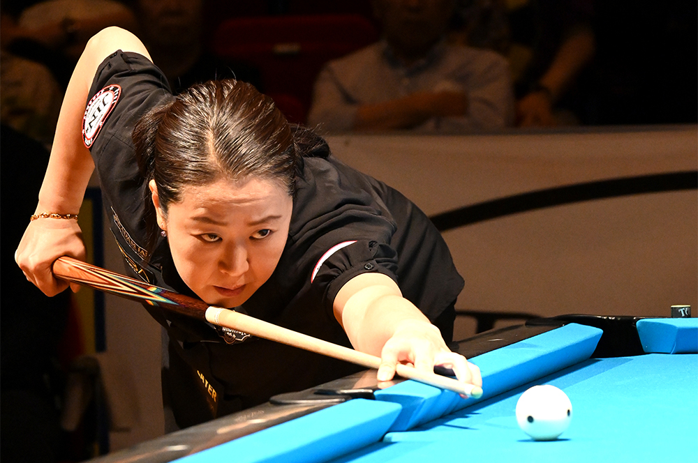 青木知枝、緊迫のヒルヒル戦を制して初優勝 | トピックス | ビリヤード
