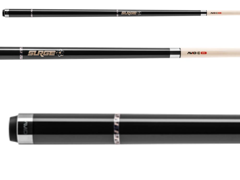 Cuetec Avid Surge Black Break Cue — Billiards.com, Inc
