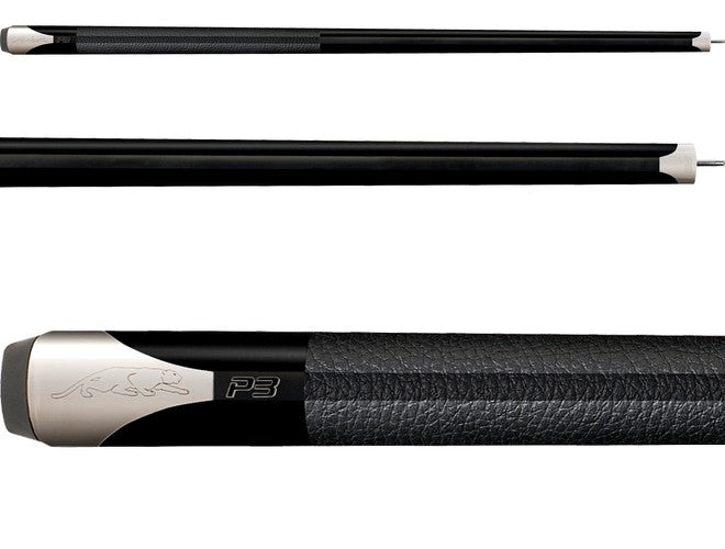 Predator P3 Black with Leather Luxe Wrap — Billiards.com, Inc