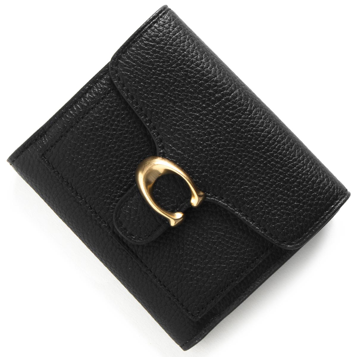 コーチ 二つ折り財布 財布 レディース タビー スモール ブラック 76527