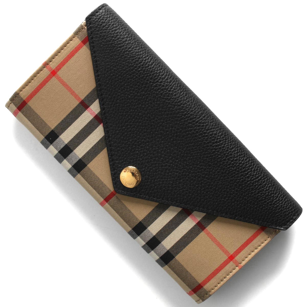 バーバリー 長財布 財布 レディース ハルトン ヴィンテージチェック