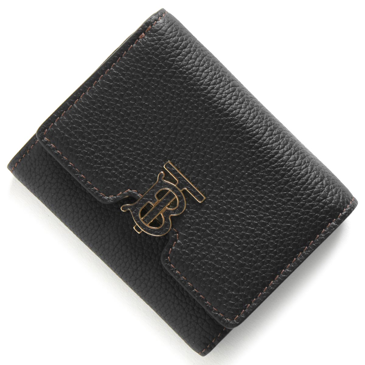 バーバリー 三つ折り財布 財布 レディース TB ブラック LS TB COMPACT