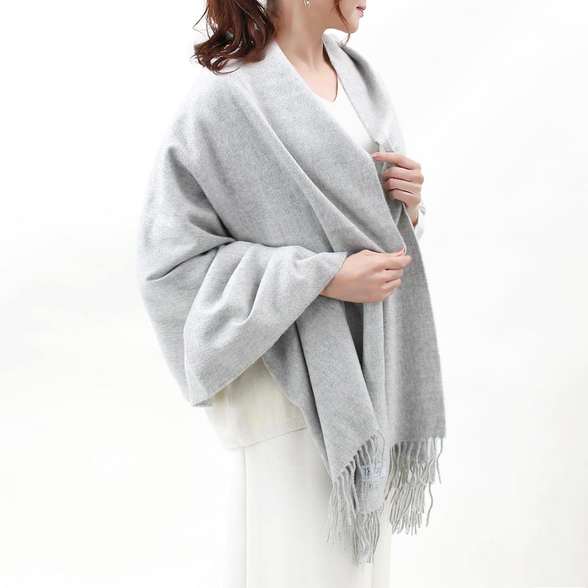 ジョンストンズ ストール/マフラー メンズ レディース WA56 大判