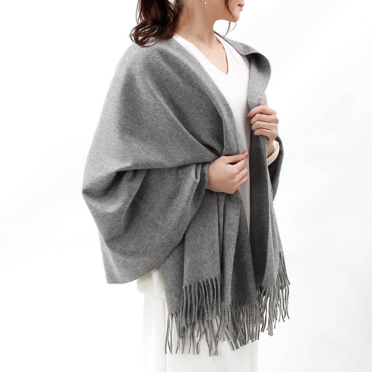 ジョンストンズ ストール/マフラー メンズ レディース WA56 大判