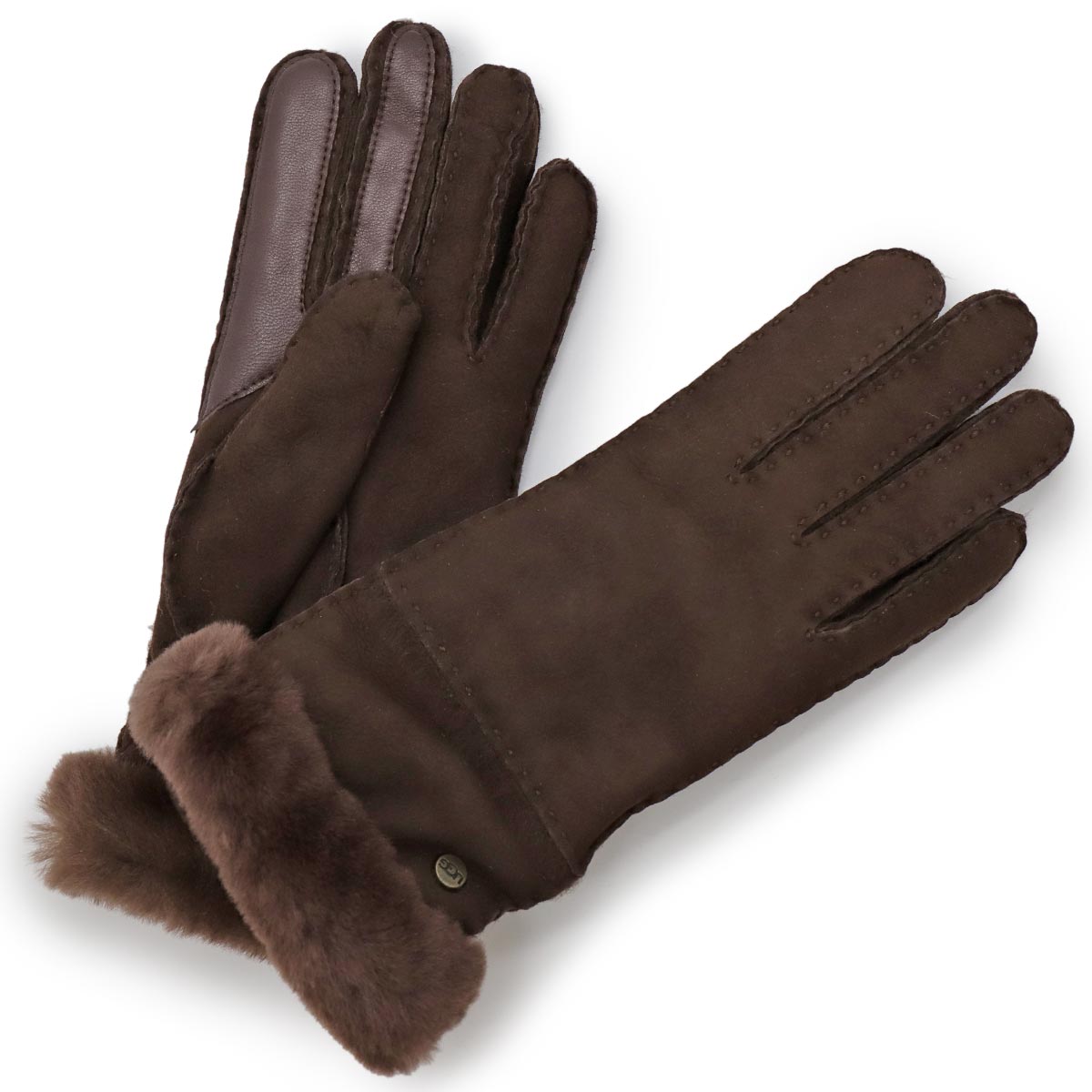 アグ 手袋/グローブ レディース シープスキン シームド スマートフォン