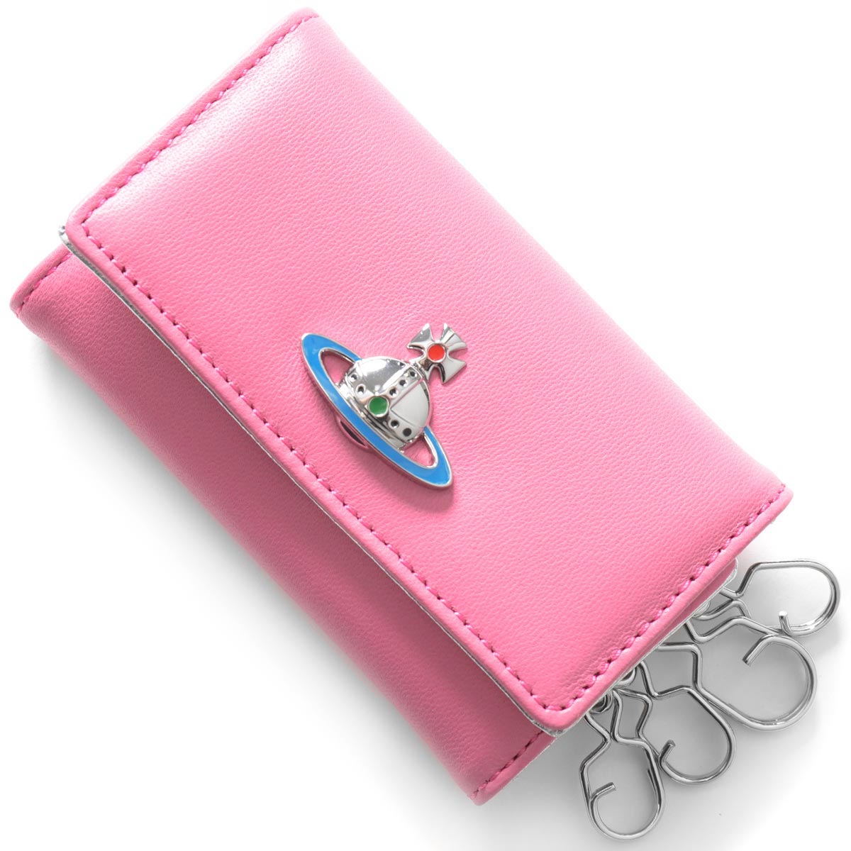 ヴィヴィアンウエストウッド キーケース レディース ナッパ オーブ