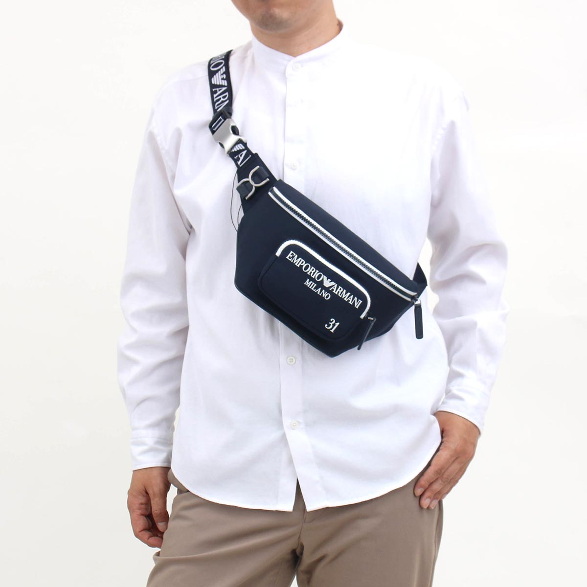 エンポリオアルマーニ ボディバッグ/ベルトバッグ/ウエストバッグ