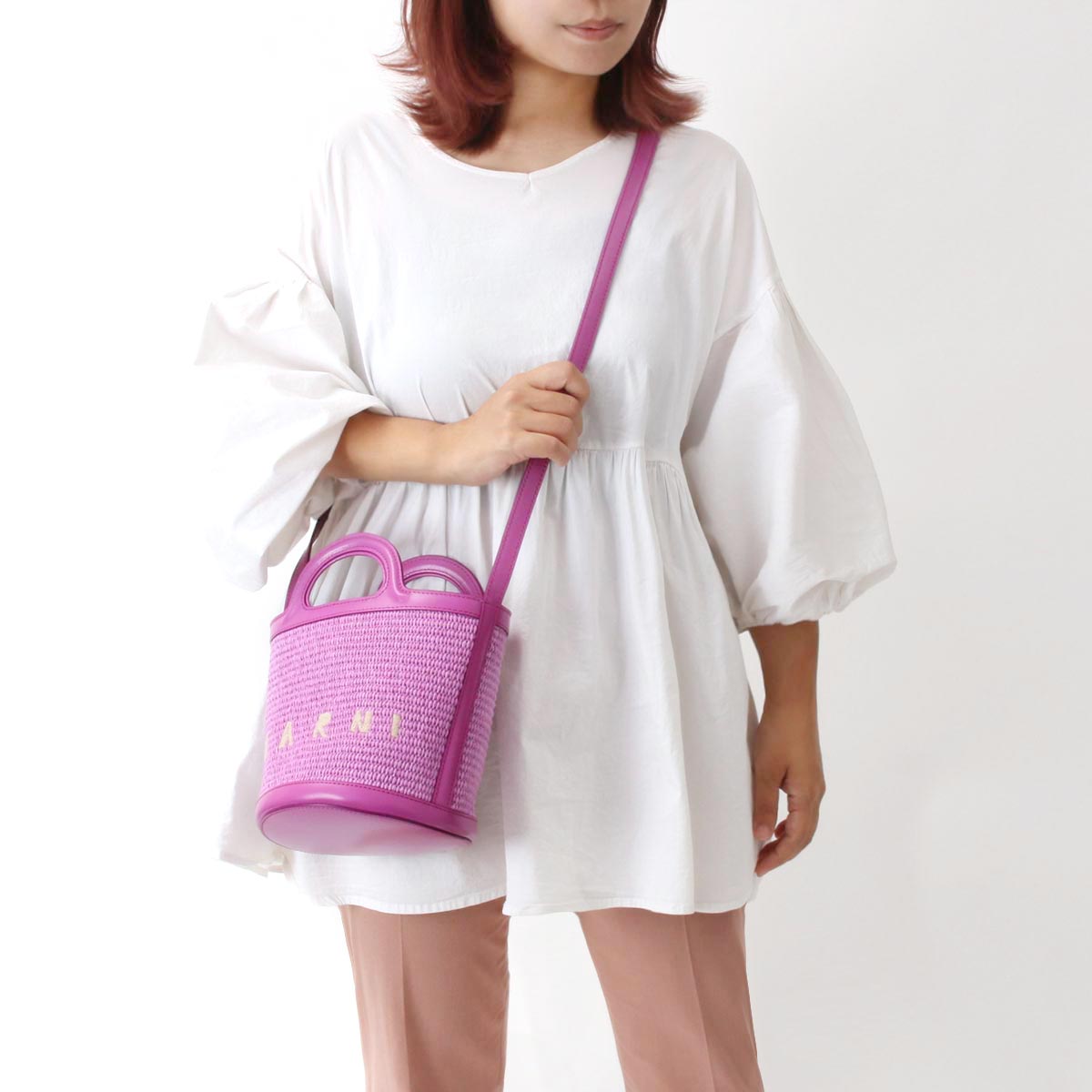 マルニ かごバッグ/バケットバッグ/ショルダーバッグ バッグ