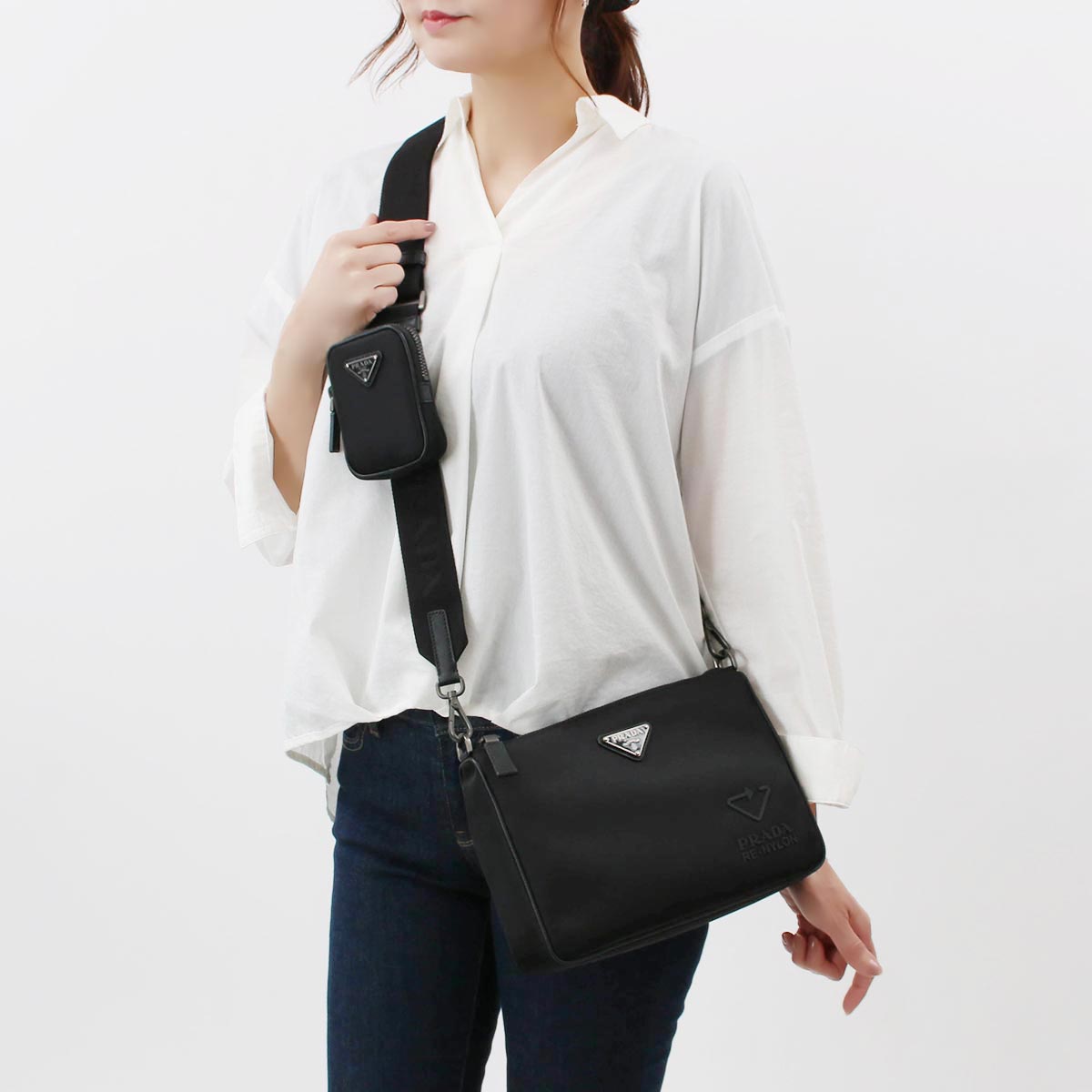 プラダ ショルダーバッグ/クロスボディ バッグ メンズ レディース