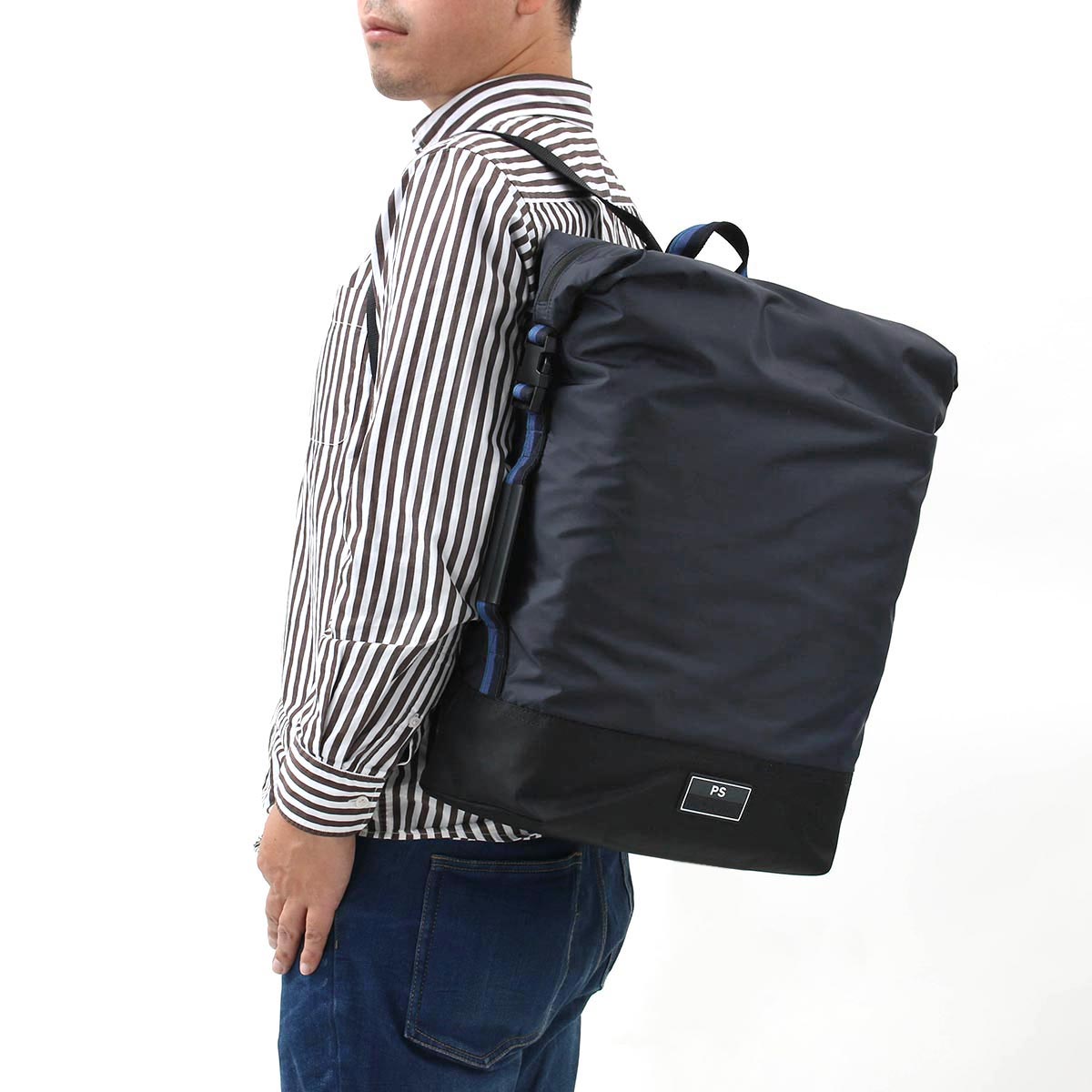 ポールスミス リュックサック/バックパック バッグ メンズ ネイビー
