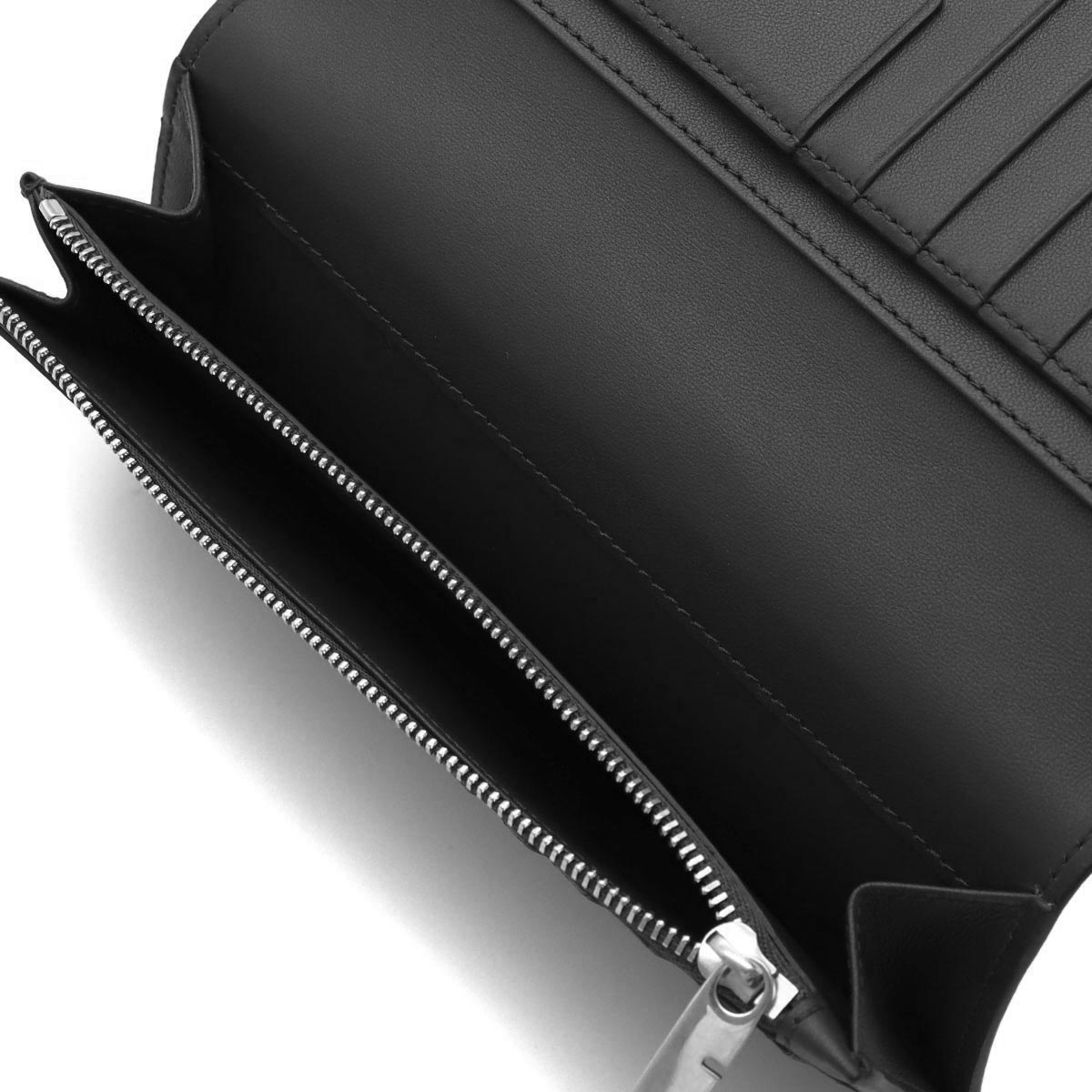 バーバリー 長財布 財布 メンズ キャベンディッシュ 二つ折り ブラック