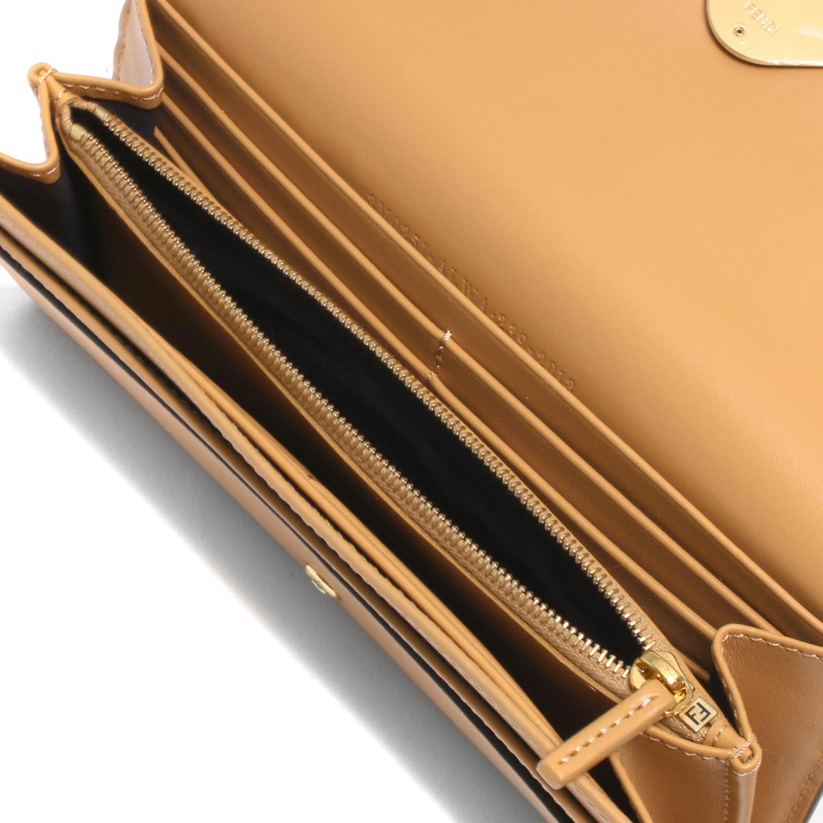 フェンディ 長財布 財布 レディース FFダイヤモンド ミーレブラウン