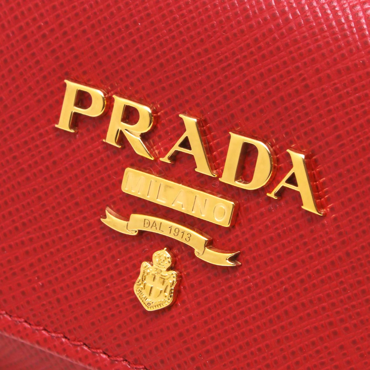 プラダ キーケース レディース サフィアーノ メタル フォーコレッド