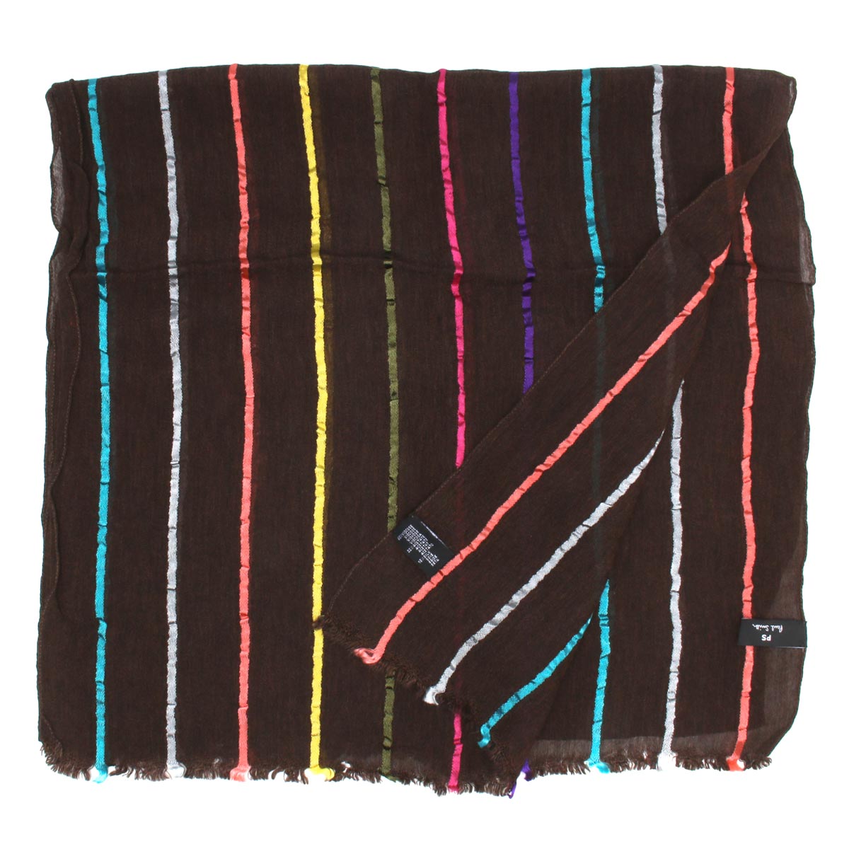 ポールスミス ストール/スカーフ メンズ ブライト ストライプ PS BY