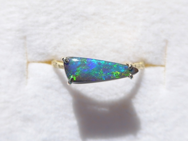 オパールリング｜ボルダーオパール｜オパール