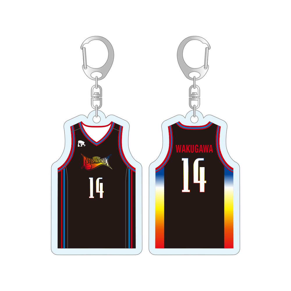 シークレットユニフォームキーホルダー（HOME BLACK）2025-26｜三遠