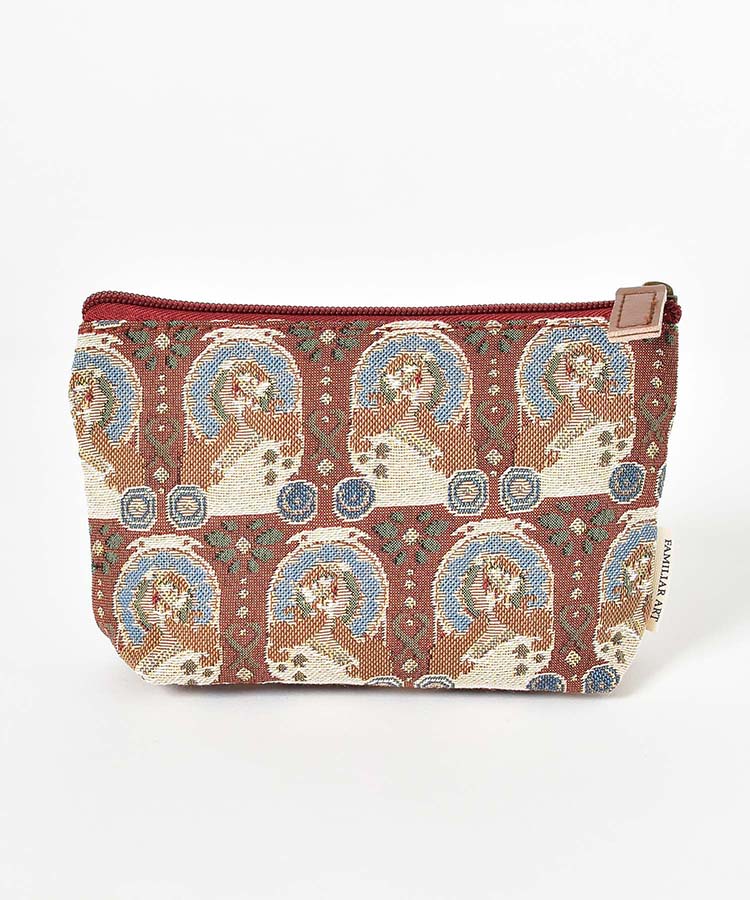 FAMILIAR ART舟形ポーチ ポーチ 小物入れ 舟形ポーチ 黄道十二宮