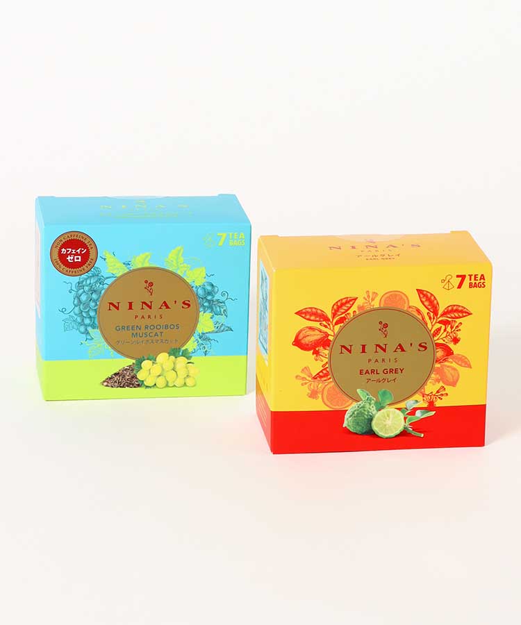 ニナス7TBBOX 茶葉 プレゼント ギフト プチギフト ブルーエ ブルー