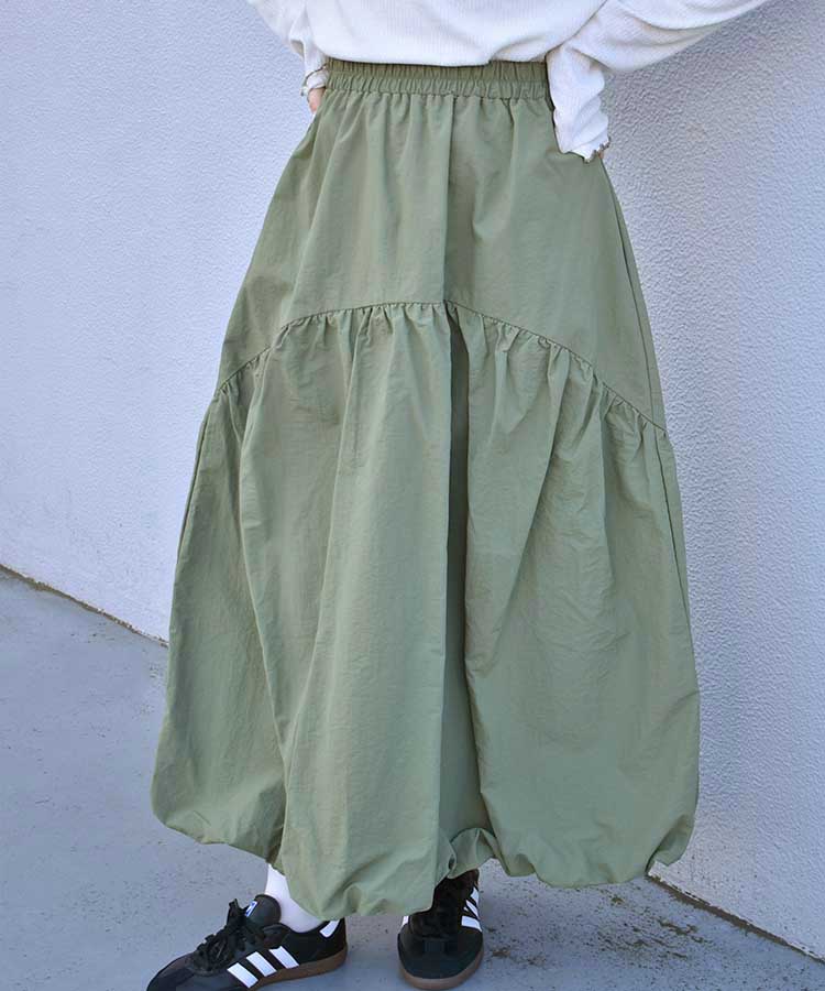 タフタバルーンスカート | Bleu Bleuet（ブルーブルーエ）公式通販