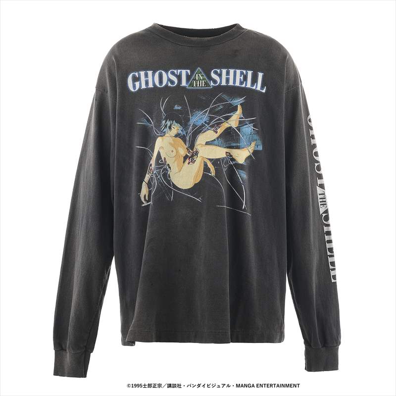 SAINT Mxxxxxx 攻殻機動隊(GHOST IN THE SHELL) GS_LS TEE ILYA GITS Black