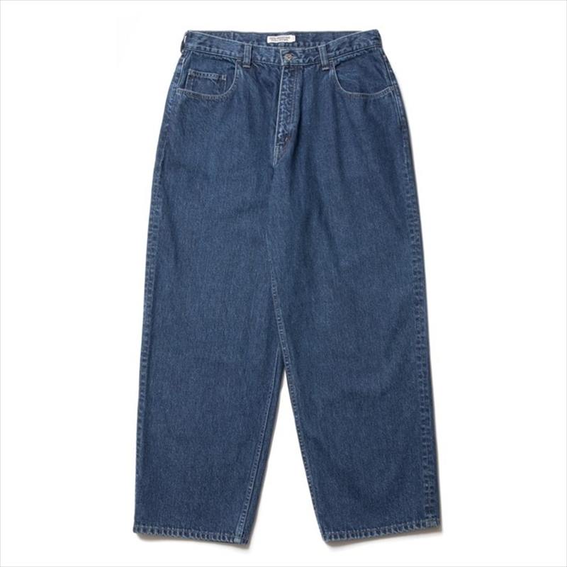 COOTIE PRODUCTIONS 5 Pocket Baggy Denim Pants (Indigo Fade)