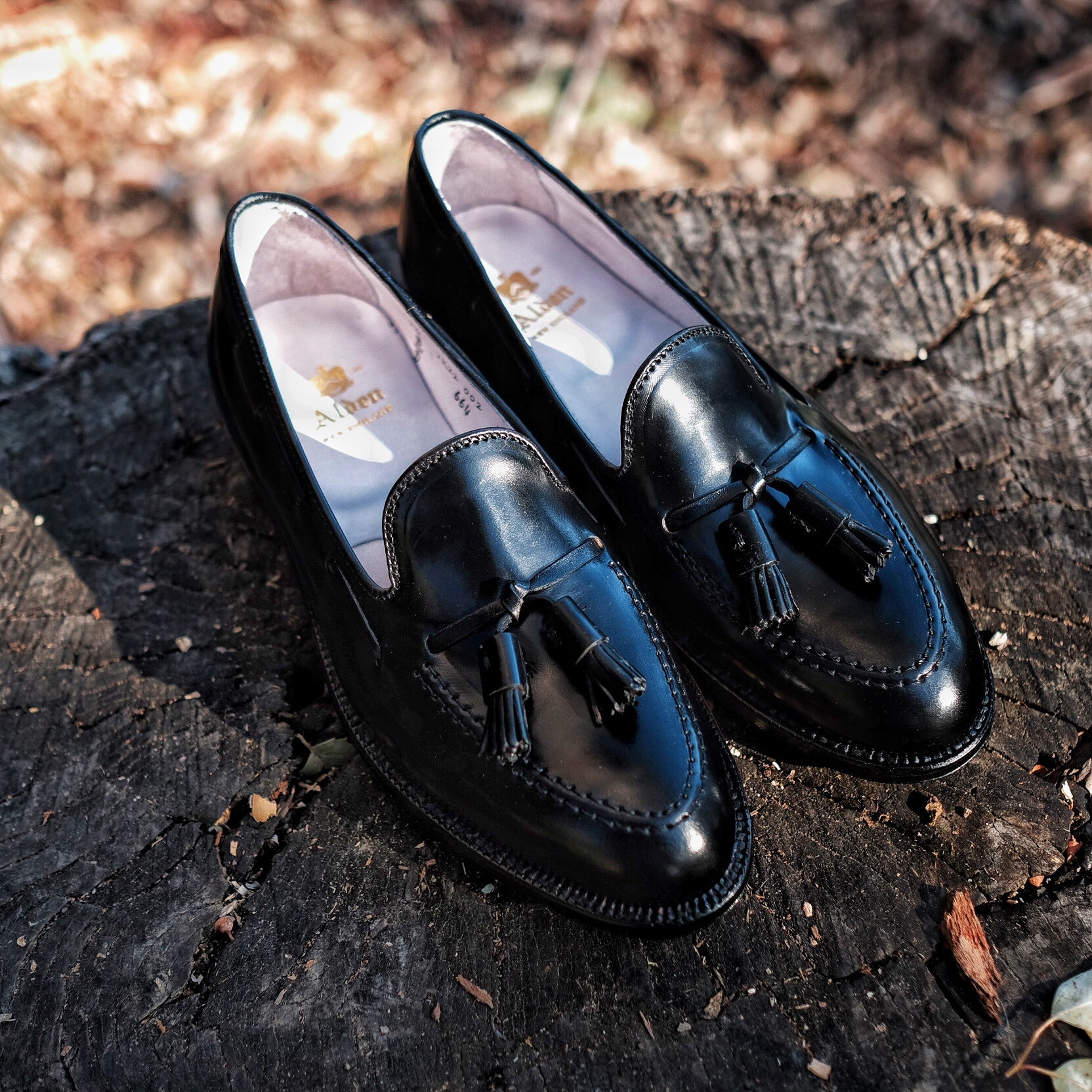 Alden Original Tassel Moccasin (Black) – BROGUE