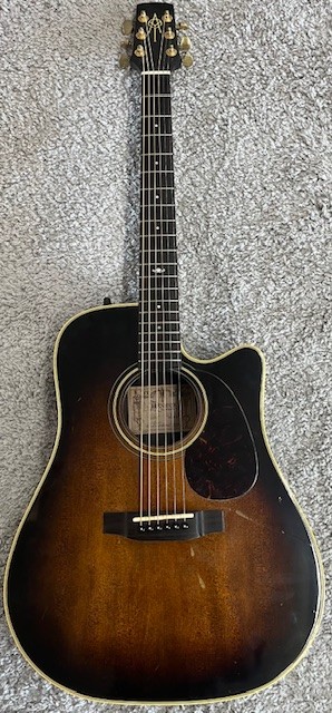 1983 Alvarez Yairi DY56 Acoustic/Electric Guitar with gig bag