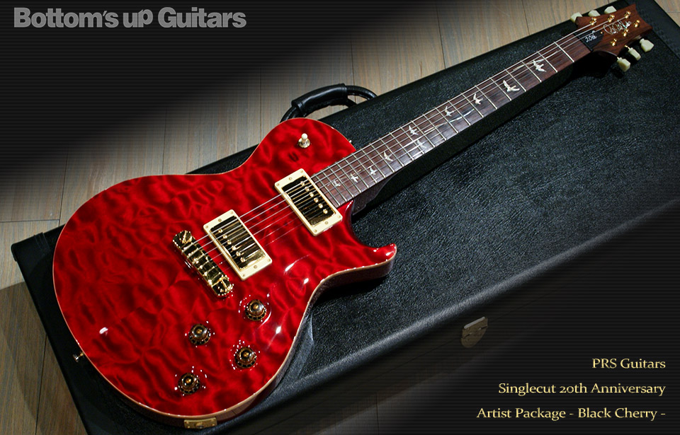 PRS Singlecut 20th Anniversary Artist Package - Black Cherry