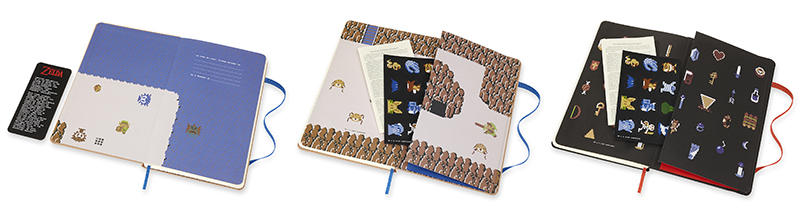 新製品】モレスキンから「ゼルダの伝説」の限定ノート｜