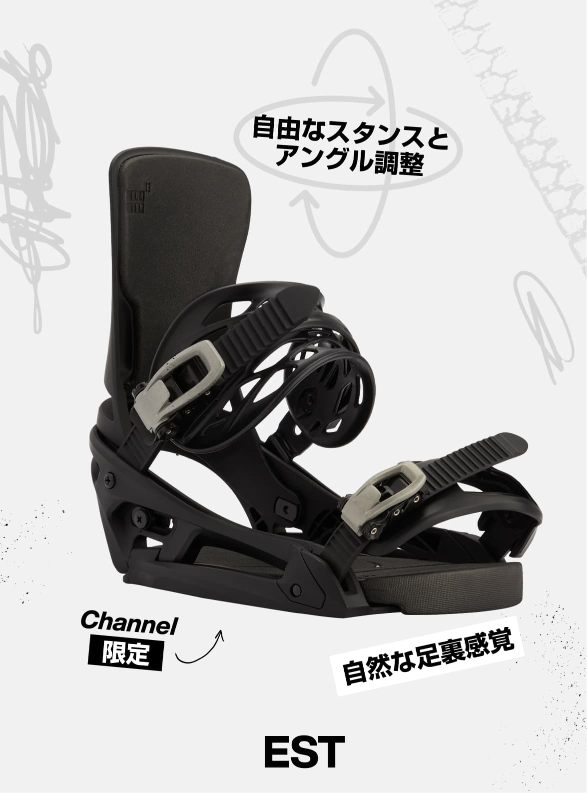 Women's Burton Escapade EST® Snowboard Bindings | Burton.com