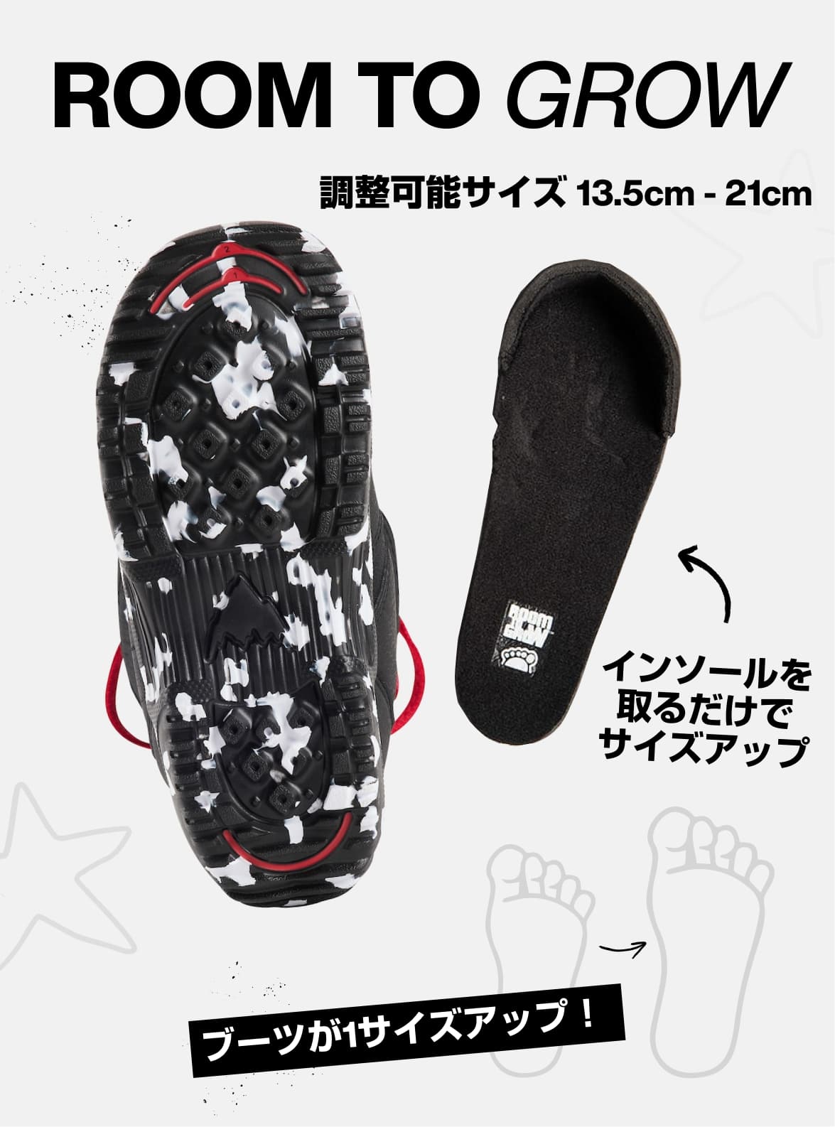 キッズ Burton ミニグロム スノーボードブーツ | 7C-13C | Burton.com