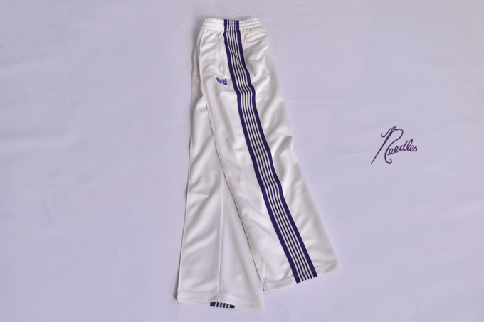 TRACK PANT - POLY SMOOTH / Ice White | Needles（ニードルズ） 通販