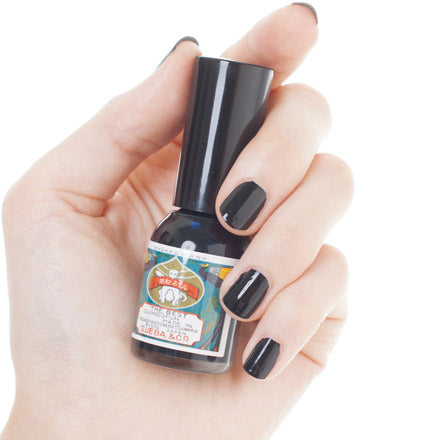 胡粉ネイル 漆黒（しっこく） – 京都の老舗／日本画用絵具・胡粉ネイル