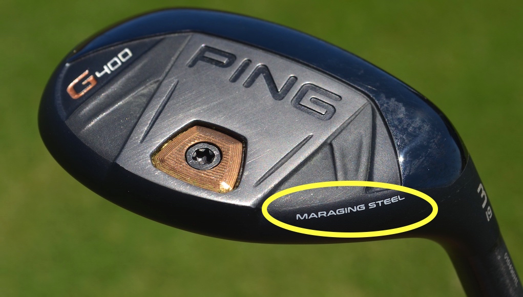 Ping introduces new face material with its G400 Fairways, Hybrids