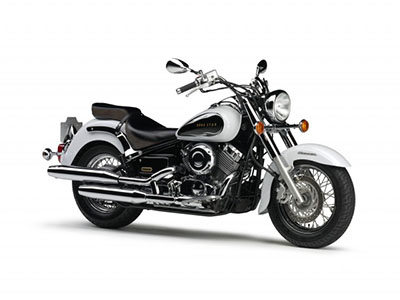 ドラッグスター400クラシック(ヤマハ) ホワイト系・白色のバイク